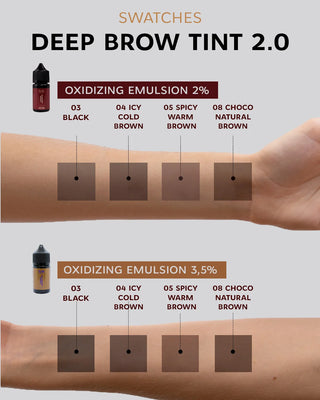 Smart Brow Tint 2.0 08 CHOCO marrone naturale