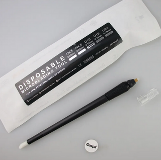 Penna per microblading usa e getta nera