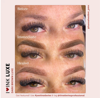 4 Dark Brown - Tina Davies LUXE I ❤️ INK
