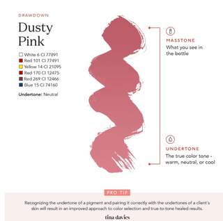 Dusty pink- U.S. Tina Davies