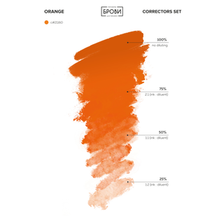 Corrector Organic - Orange