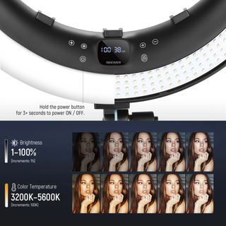 NEEWER RP19H Anello luminoso LED da 19”