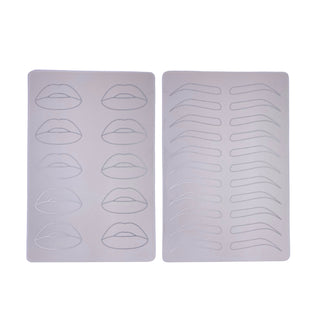 Double-sided template (Lips-Eyebrows)