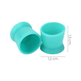 Coppette colorate in silicone (300 pz.)