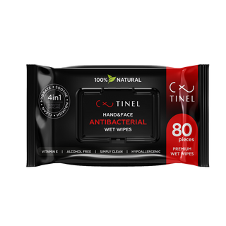 Salviette Antibatteriche Tinel 80 pz.