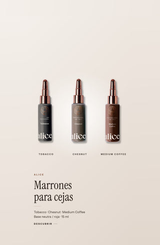 Alice marrones para cejas